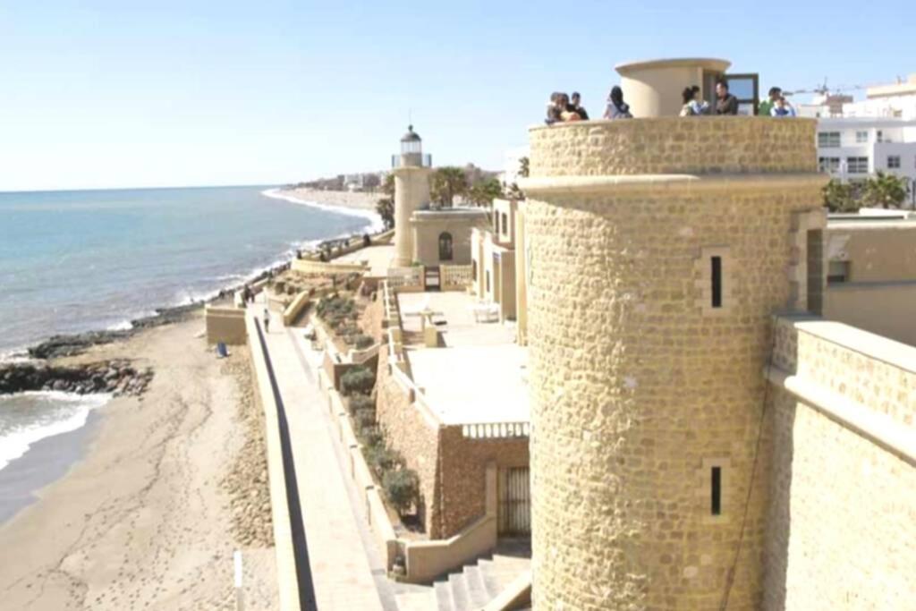 A 600 M De La Playa Y El Castillo Santa Ana Roquetas de Mar Eksteriør bilde